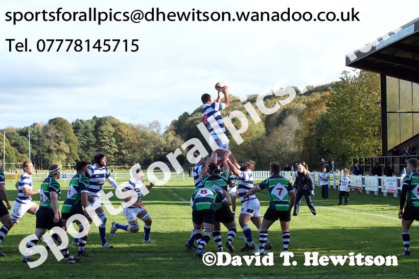 Tynedale v Preston Grasshoppers, Tynedale Park, Corbridge, Northumberland. Photo: David T. Hewitson/Sports for All Pics